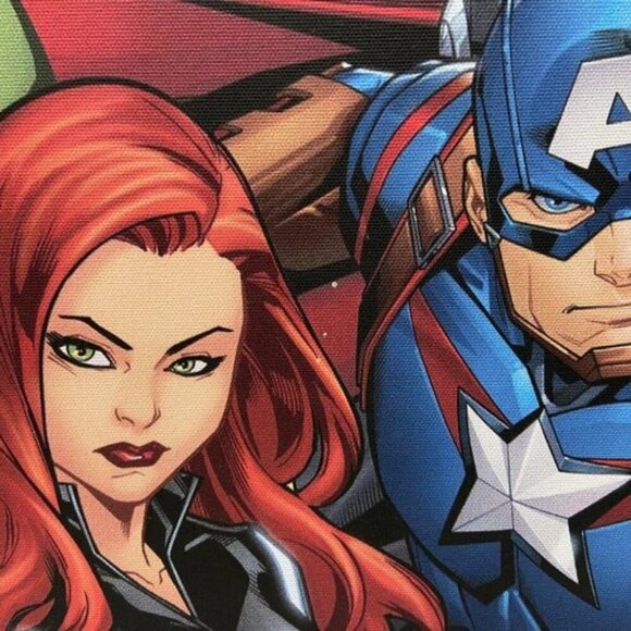 X-Men Avengers Marvel Heroes Canvas Wall Poster 16"x20" Exclusive Art Print GUC - Picture 4 of 14